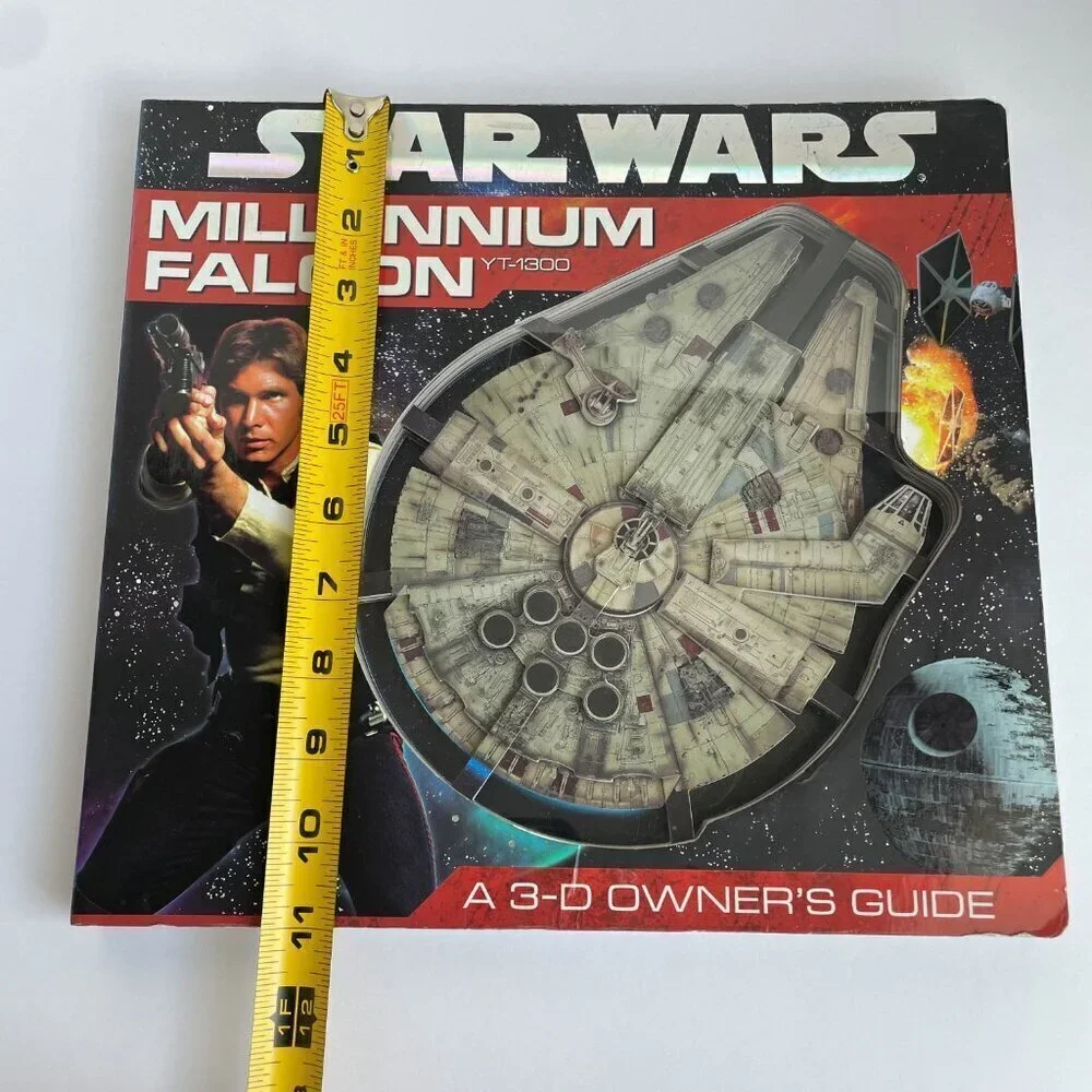 Disney Star Wars:‎ Millennium Falcon- A 3-D Owner's Guide, Such a Cool Book!!